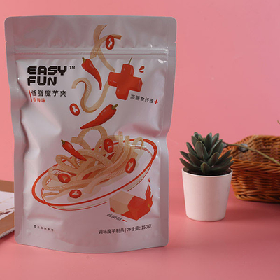 Sacs comestibles aliénés de poche de serrure de fermeture éclair d'emballage de poche de position de Mylar 30mic