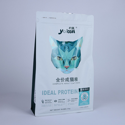 de l'animal familier 0.5kg d'emballage alimentaire du sac 1000g de fond plat de support poche