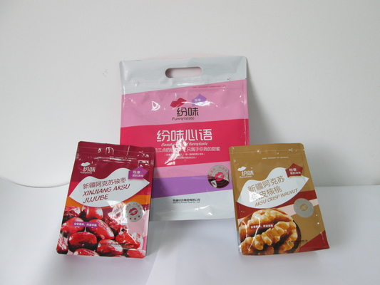 sacs rescellables de la tirette 500g
