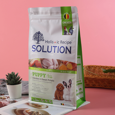 sachets en plastique du fond de la place 100g