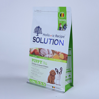 sacs rescellables de festin de chien du sac 1000g d'emballage alimentaire de l'animal familier 2000g