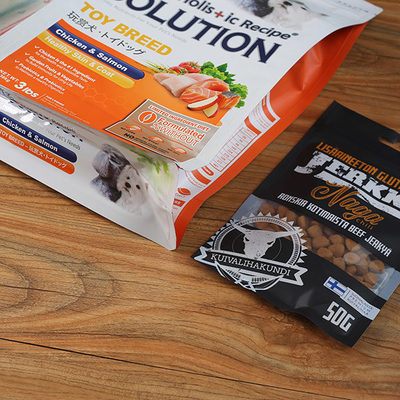 de l'animal familier 0.5kg d'emballage alimentaire du sac 1000g de fond plat de support poche