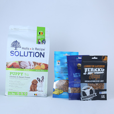 paquet recyclable d'aliment pour animaux familiers de 25g Cat Food Packaging 200g