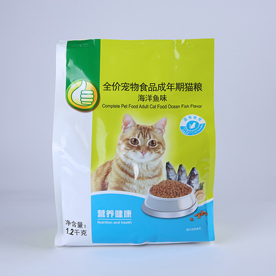 le sac d'emballage alimentaire de l'animal familier 12oz se tiennent vers le haut du chien en plastique Cat Treats de poche de serrure de la fermeture éclair 16oz
