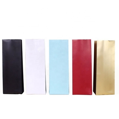 12oz a imprimé le quadruple de poche de papier aluminium scellant les sacs de café latéraux de gousset