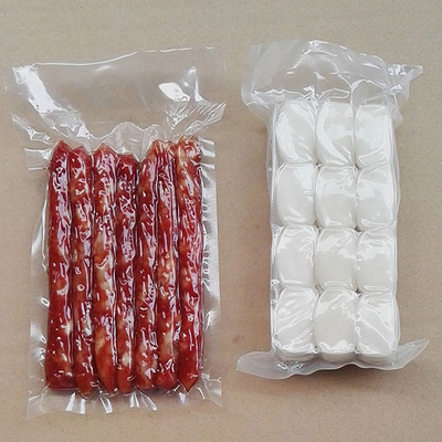L'emballage imprimé fait sur commande en plastique transparent met en sac 3 côtés scellent la nourriture sèche