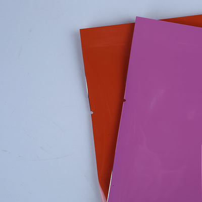 Sac plat trois du joint latéral en plastique mou 60mic Matt Laminating Pouches Tea Packaging