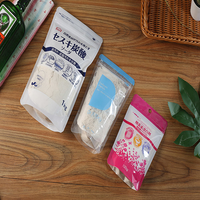 serrure de fermeture éclair d'emballage de poche de position de 250g 750g pour la poudre de protéine de lactalbumine