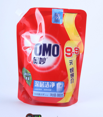 La compression 60mic a stratifié la confiture de Juice Plastic Drink Packaging For de poche de support