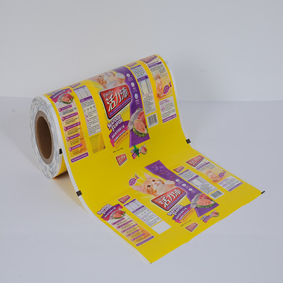 Les sacs Honey Sachet Food Packaging Plastic de nourriture roulent le papier d'aluminium de petit pain d'impression en plastique d'emballage