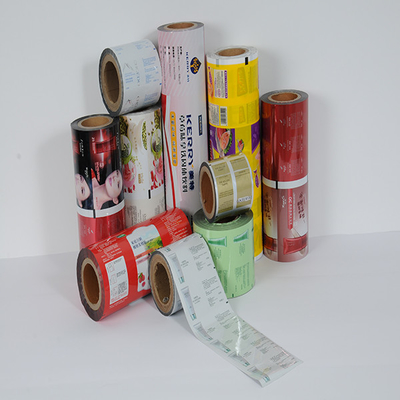 Petit pain de film de sachet d'emballage alimentaire Rilm stratifié en plastique OPP flexible Matt Metalized