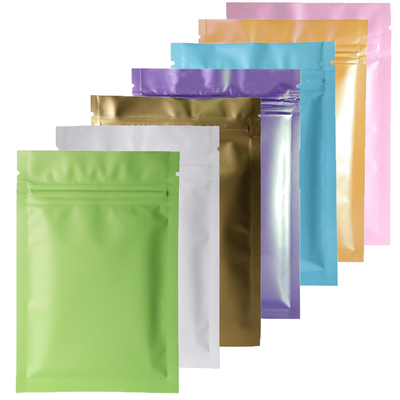 Feuille de tabagisme de empaquetage zip-lock Wra émoussé de cigare de chanvre du papier d'aluminium 1oz
