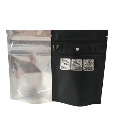 Le CR résistant de sacs d'enfant rescellable de la fleur BRC sortent le joint zip-lock de poignée de poche de 60mic Mylar