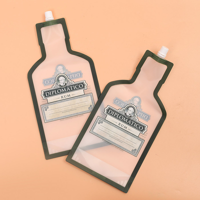 OPP a stratifié imprimer la poche liquide 60mic de bec de support pour la boisson