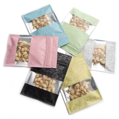 La coutume a imprimé les sacs zip-lock en aluminium de stockage de nourriture de l'aluminium rescellable 120mic Mylar pour la nourriture sèche /coffee /Snacks
